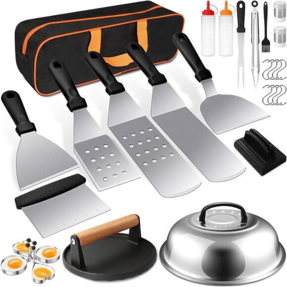 Other - Griddle Accessories Kit, Terlulu 29 PCS Flat Top Grill Accessories